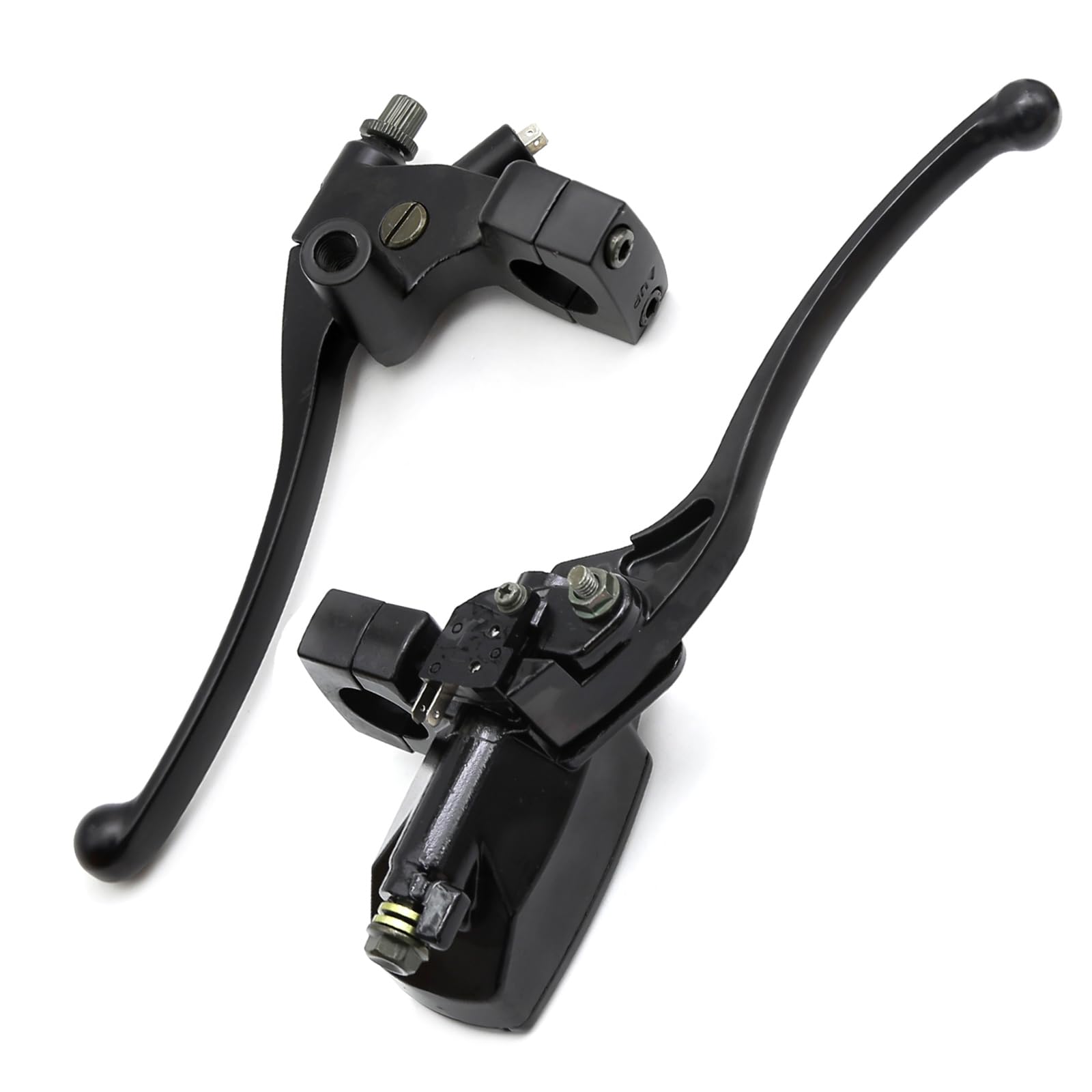 Amazon.com: Hoypeyfiy Left & Right Brake Master Cylinder Clutch